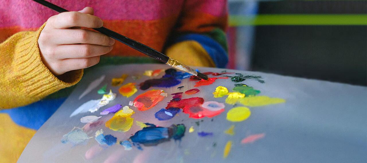 peinture-enfant Art et peinture d'enfant : partenariat avec les PEP 11